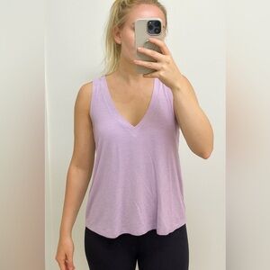 Top Sans Manches Express Couleur Pêche Taille L - Neuf Avec étiquettes, Col V, Uni